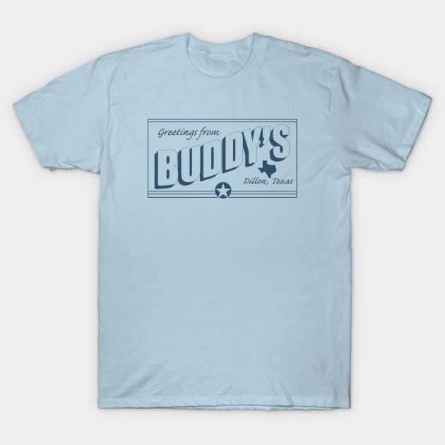 Buddy's Bar - Friday Night Lights T-Shirt by jared_clark